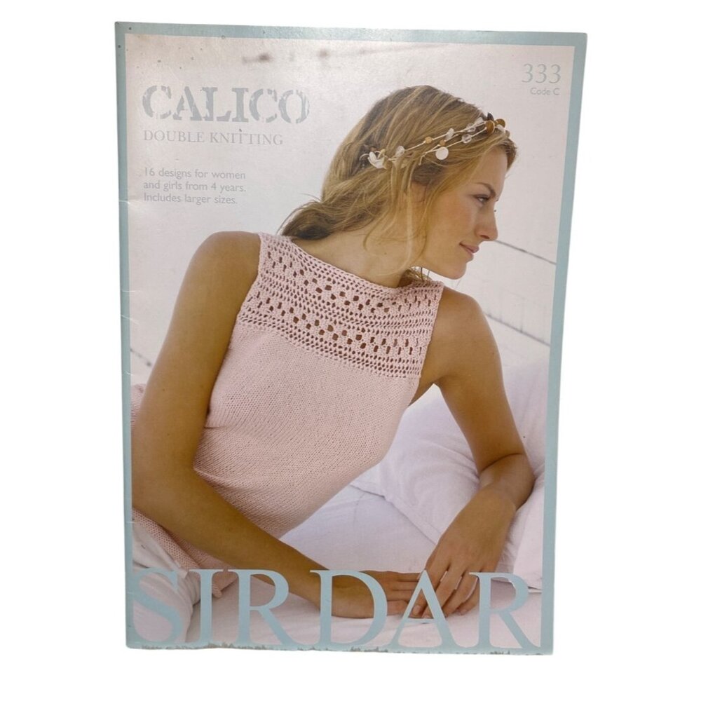 Sirdar Calico Double Knitting Pattern Booklet